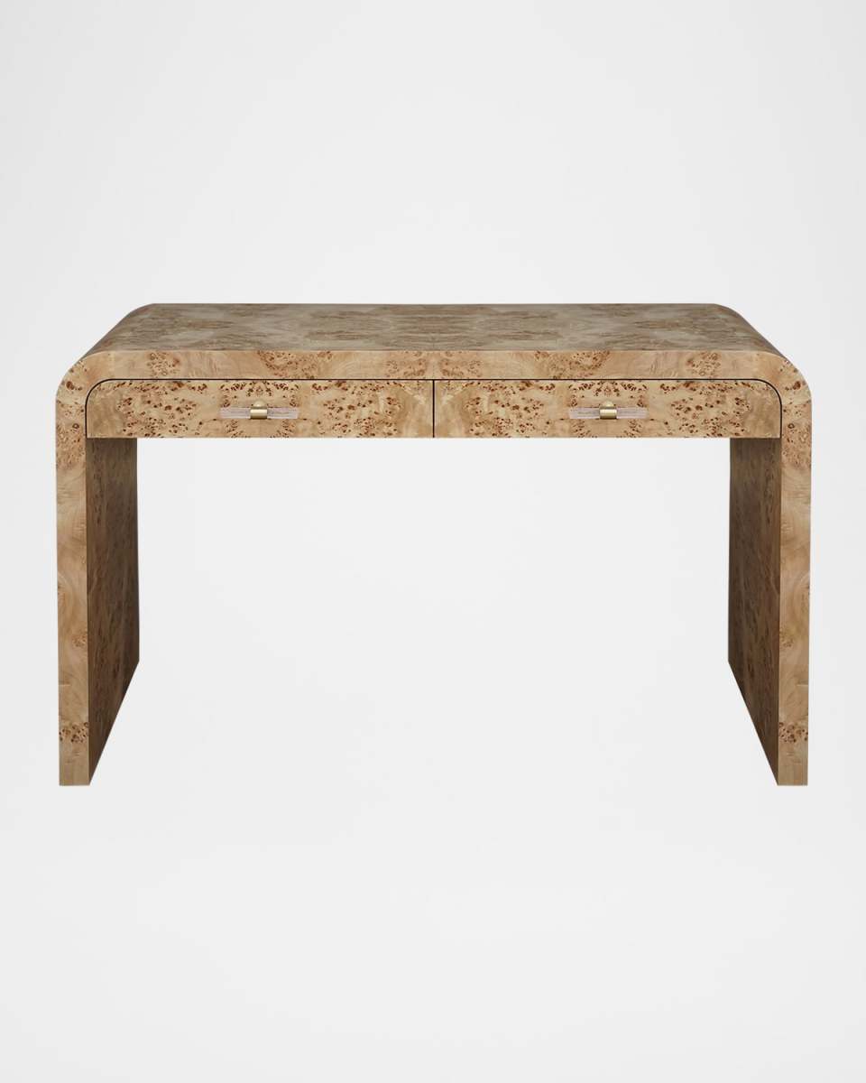 Petra Waterfall Edge Desk